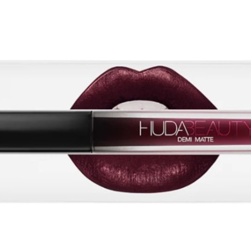 New Huda Beauty Demi-Matte Lipstick in Bawse